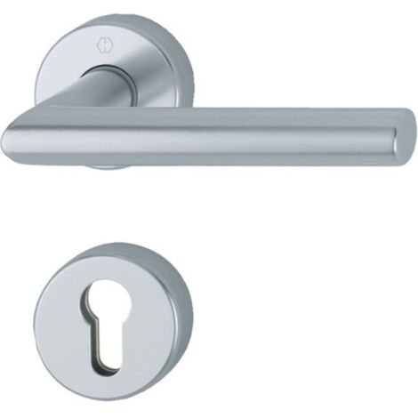 Conjunto FS Ams.FS-1400 / 42H / 42HS Aluminio F1 D / D TS 40-65mm PZ redondo DIN L / R HOPPE