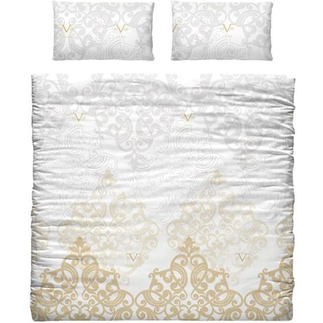 AUTRES Conjunto funda nórdica y 2 fundas de almohada para cama de 150cm 100% algodón Versace 19v69 abbigliamento sportivo srl en oro