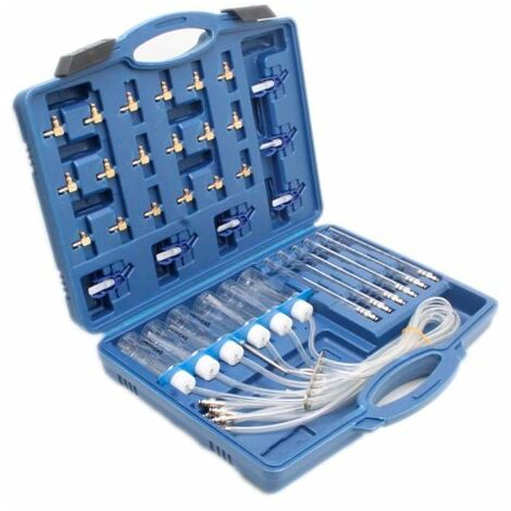 Conjunto medidor sobrante de inyectores diesel para Common Rail y adaptadores