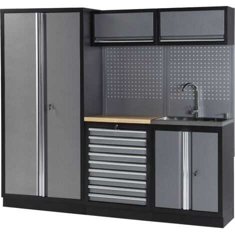 Conjunto modular 3 mod. grifo Base mader ALYCO