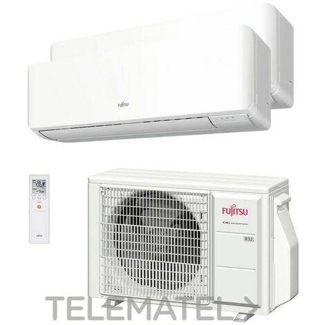CONJUNTO MULTISPLIT 2X1 ASY25U2MI-KM (W) WI-FI INCLUIDO FUJITSU 3NGF0120
