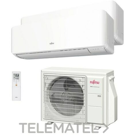 CONJUNTO MULTISPLIT 2X1 ASY35U2MI-KM (W) WI-FI INCLUIDO FUJITSU 3NGF0126