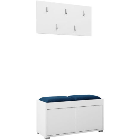 Conjunto para recibidor Comfivo Tutela, Manila 26, 0x0x0cm, Tapiz, Aglomerado laminado, Montada en la pared, Colocada
