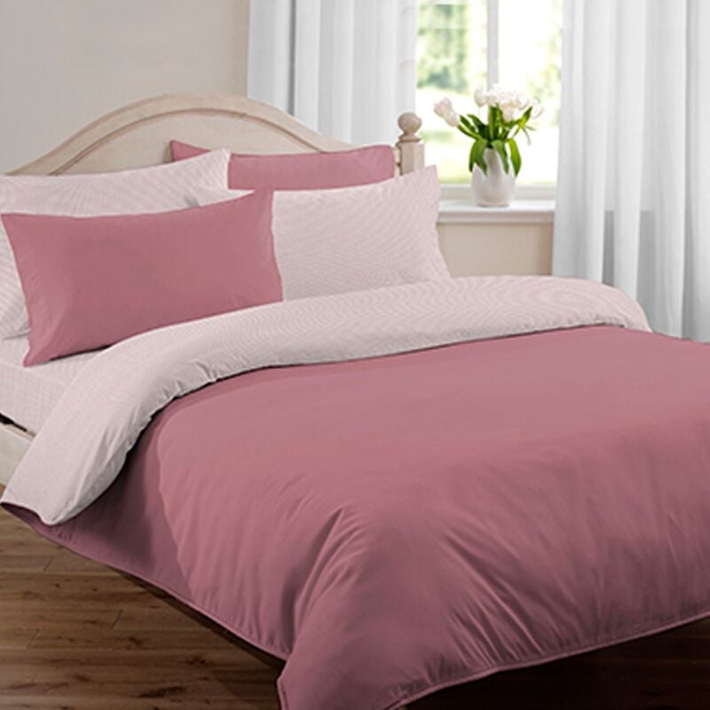 

Conjunto sabana ajustable, 2 fundas nórdicas y 2 fundas de almohada 100% algodón Amaranta Versace 19v69