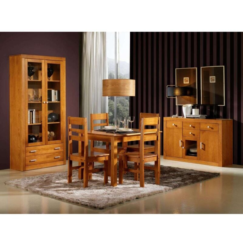 

Conjunto salón en Madera Maciza N5 200 cm(alto)250 cm(ancho)
