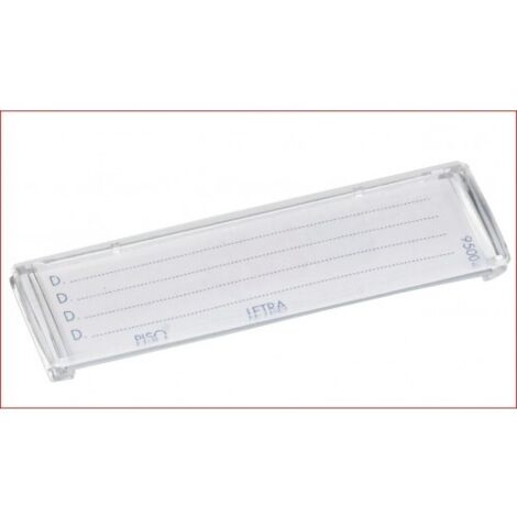 CONJUNTO TARJETERO 10 UDS. TRANSP 78X22 160013 - BTV