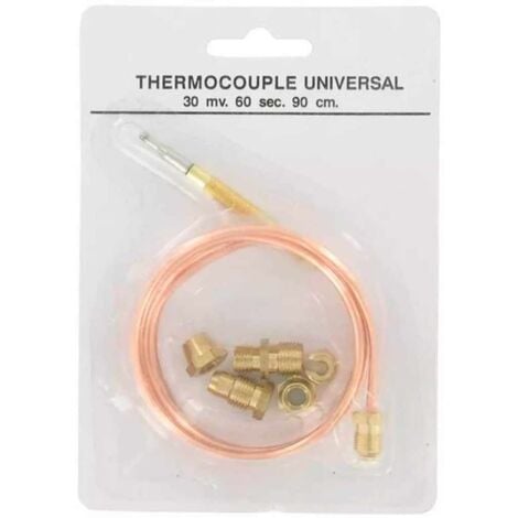 Conjunto Termopar Gas Universal 900mm (5 Accesorios)
