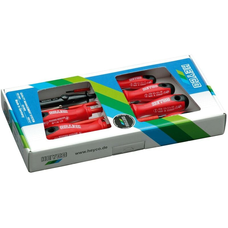 Heyco - jgo. de destornilladores 4550 vde