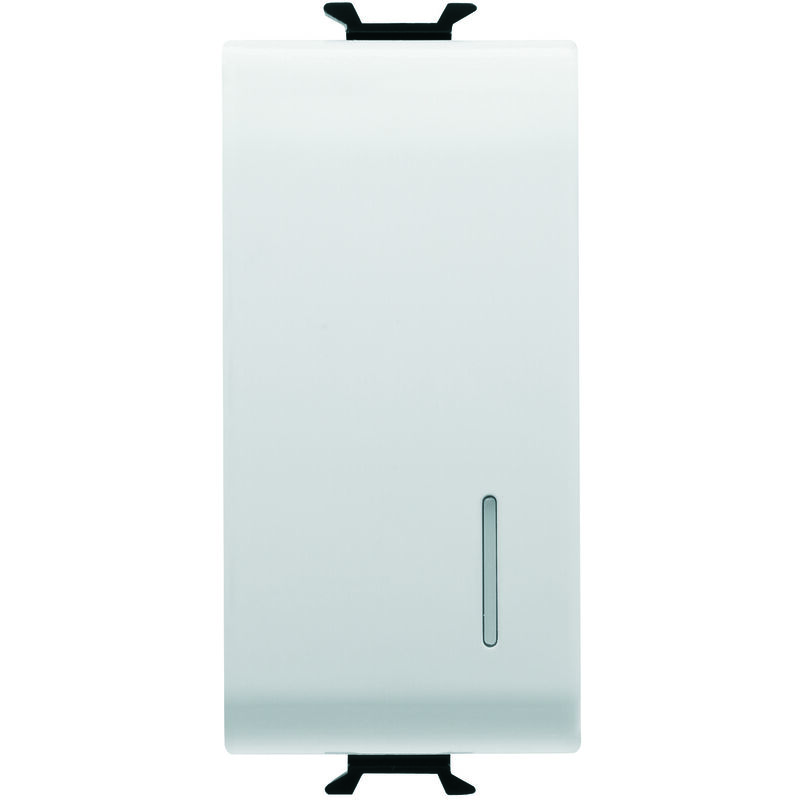 

CONMUTADOR 1 M. 1 P 16AX LUM. LOC.BLANCO GW10052 - Gewiss