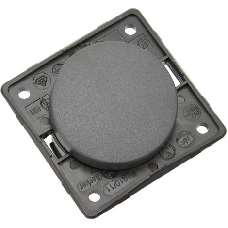 Conmutador 16AX, 250V serie berker integro de hager, antracita