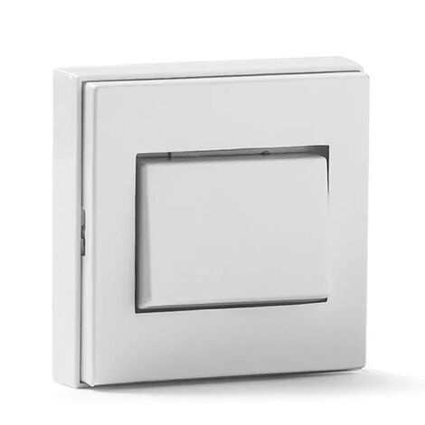 Conmutador blanco de superficie 10A 250V Famatel 5002-B