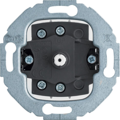 Conmutador cruce Rotatico Berker By Hager 387703 Series Redondas