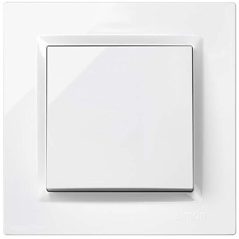 Conmutador cruce simon s10 blanco