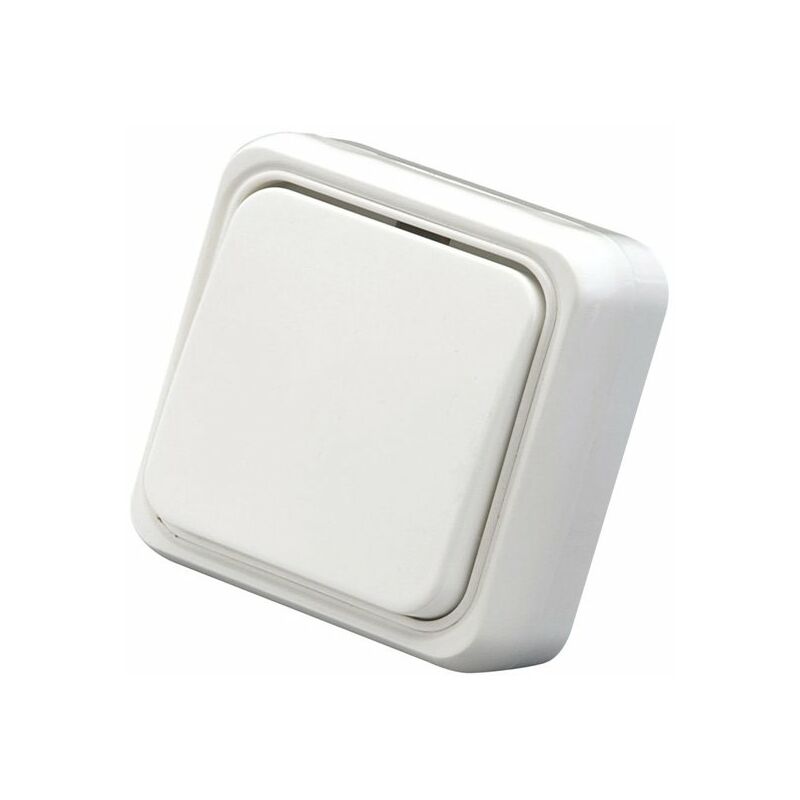 

Interruptor/Conmutador Superficie Blanco