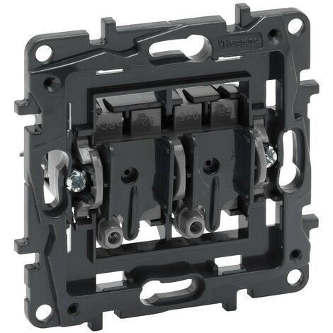 Conmutador doble Legrand 864008 serie Niloe Step