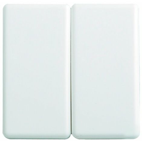 Conmutador doble S27 blanco Simon