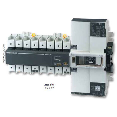 Conmutador Motorizado Socomec ATyS d M 160AMP 4P 230V AC1 (93234016)