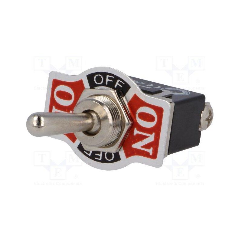 

Interruptor Palanca Unipolar ON-OFF-ON 10A/250Vac 3 Posiciones