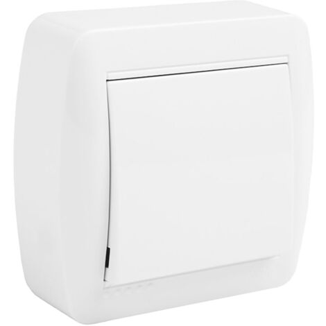Conmutador Superficie 74x72x28mm 10AX 250V Solera
