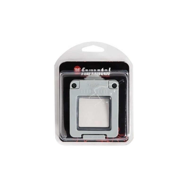 

Conmutador Electricidad 10Amp-250V Estanco Superficie Ip55 Abs Gris Famat