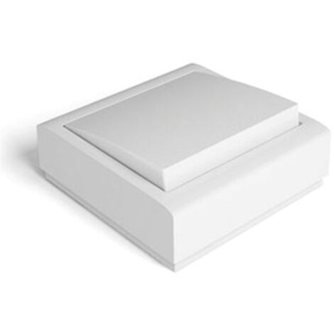 Conmutador superficie famatel blanco