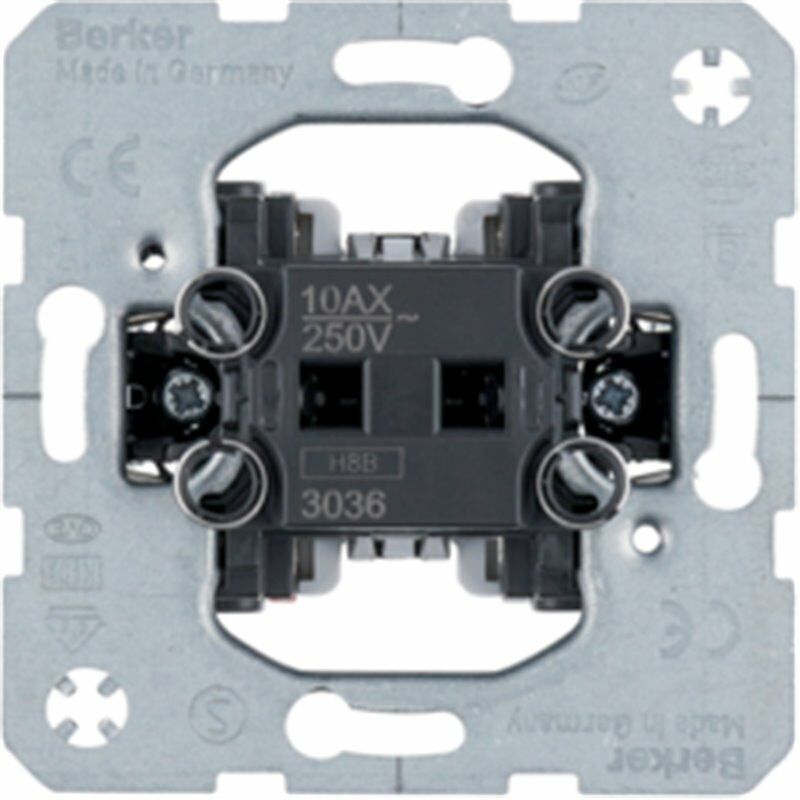

Conmutador unipolar Berker by 3036 - Hager
