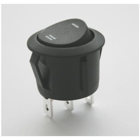 Conmutador unipolar empotrable basculante Electro DH Cuerpo Negro y Tecla Roja 11.478.C 8430552091249
