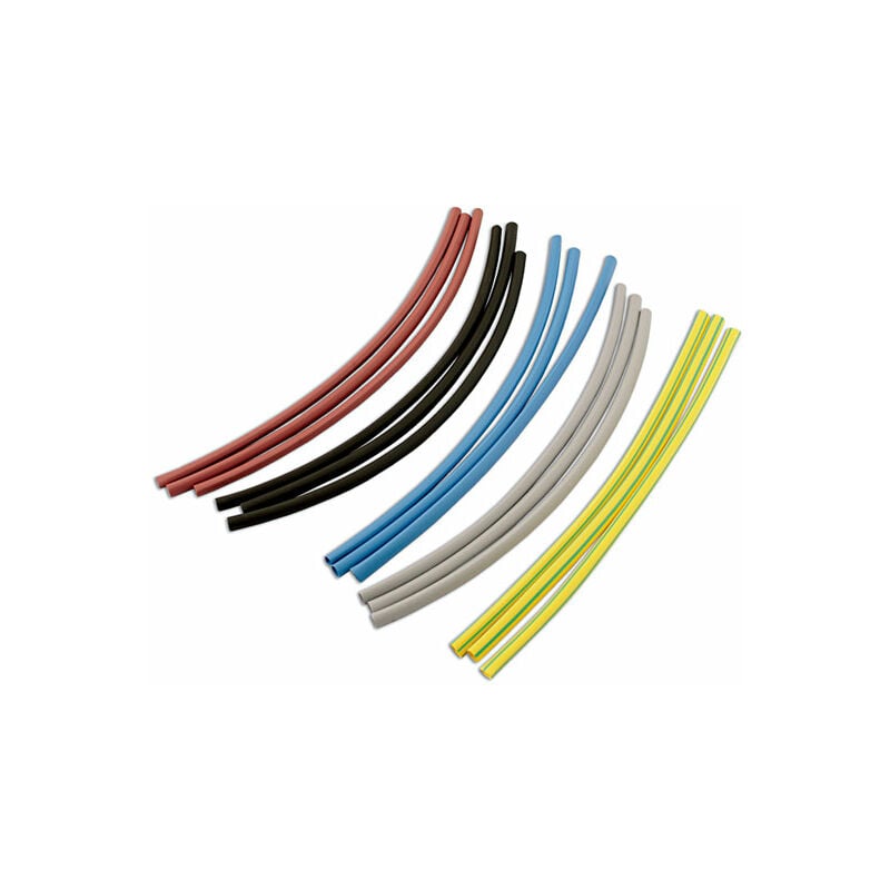 Connect - Assorted Coloured Heat Shrink Tubing 38.0mm 8pc 33064