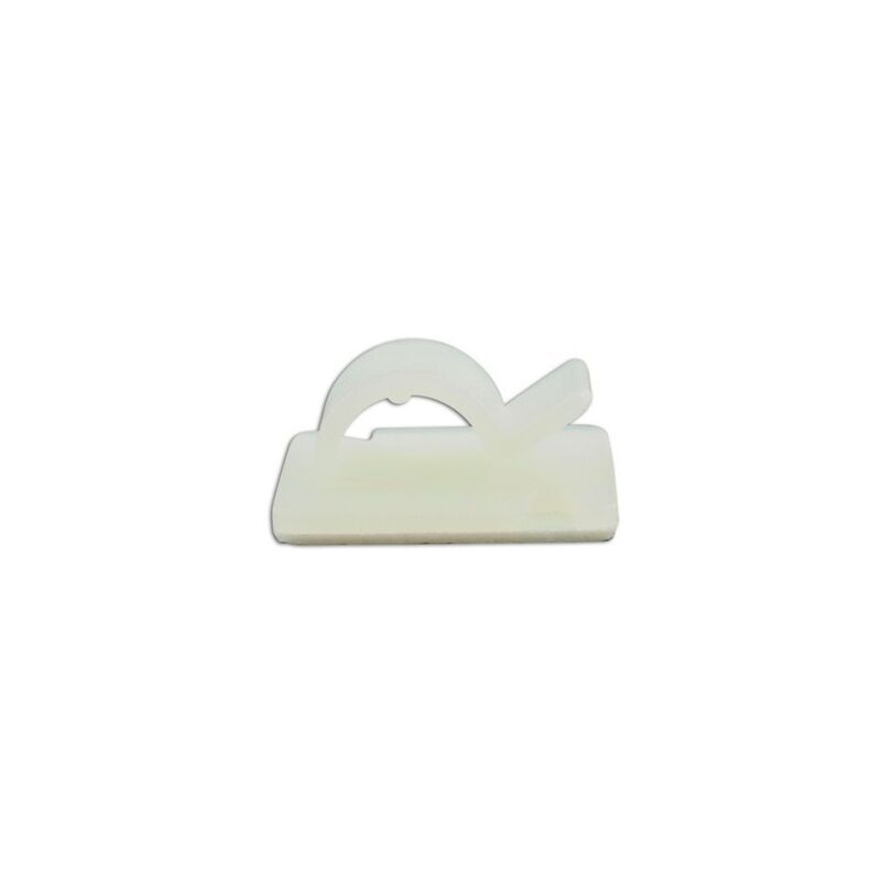 Connect - Cable Clips - Self Adhesive - Natural - 11.5mm - Pack Of 50 - 30348