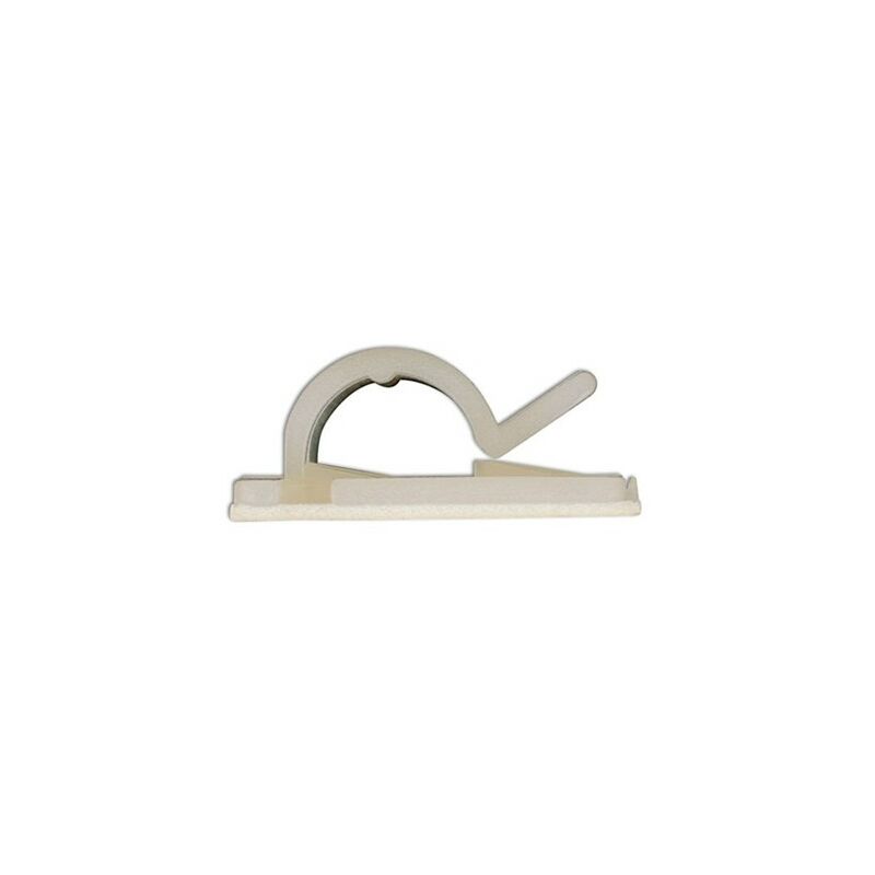 Connect - Cable Clips - Self Adhesive - Natural - 16.0mm - Pack Of 50 - 30349