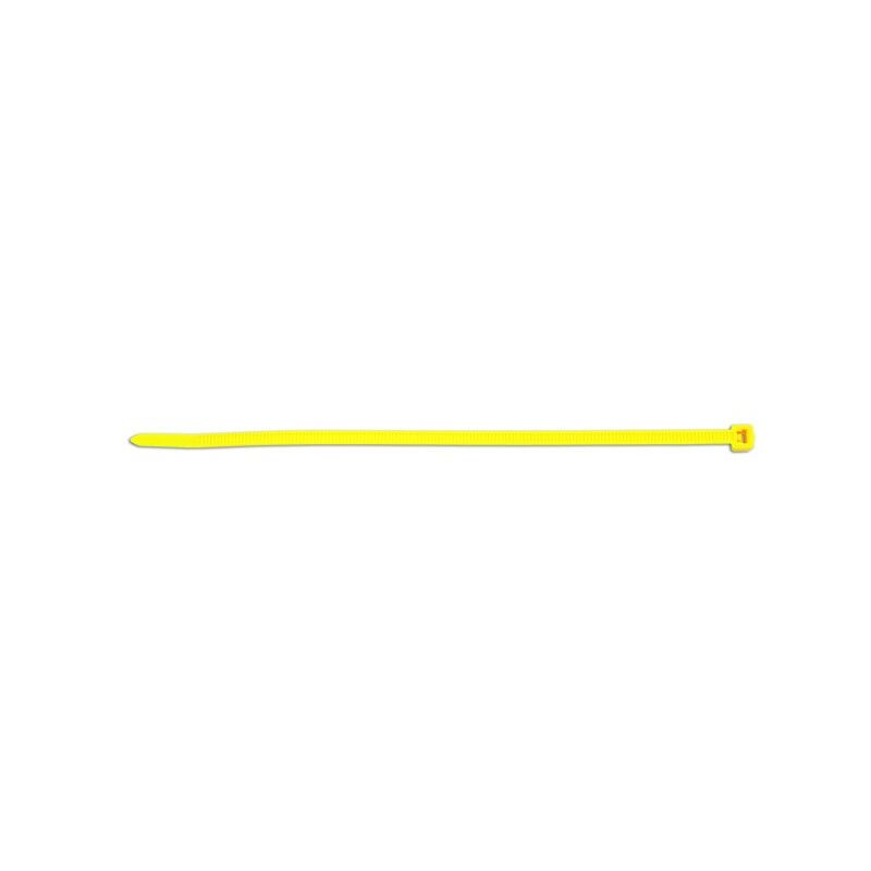 CONNECT Cable Ties - Hellermann - Yellow - 200mm x 4.6mm T50R - Pack Of 100 - 30297