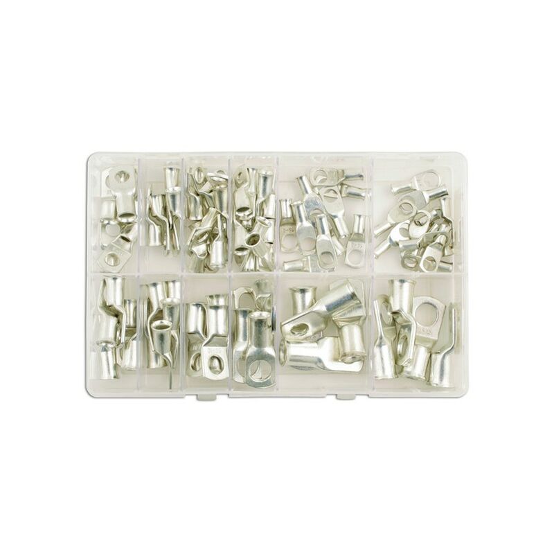 Copper Tube Terminals - Assorted - Pack of 80 - 31884 - Connect