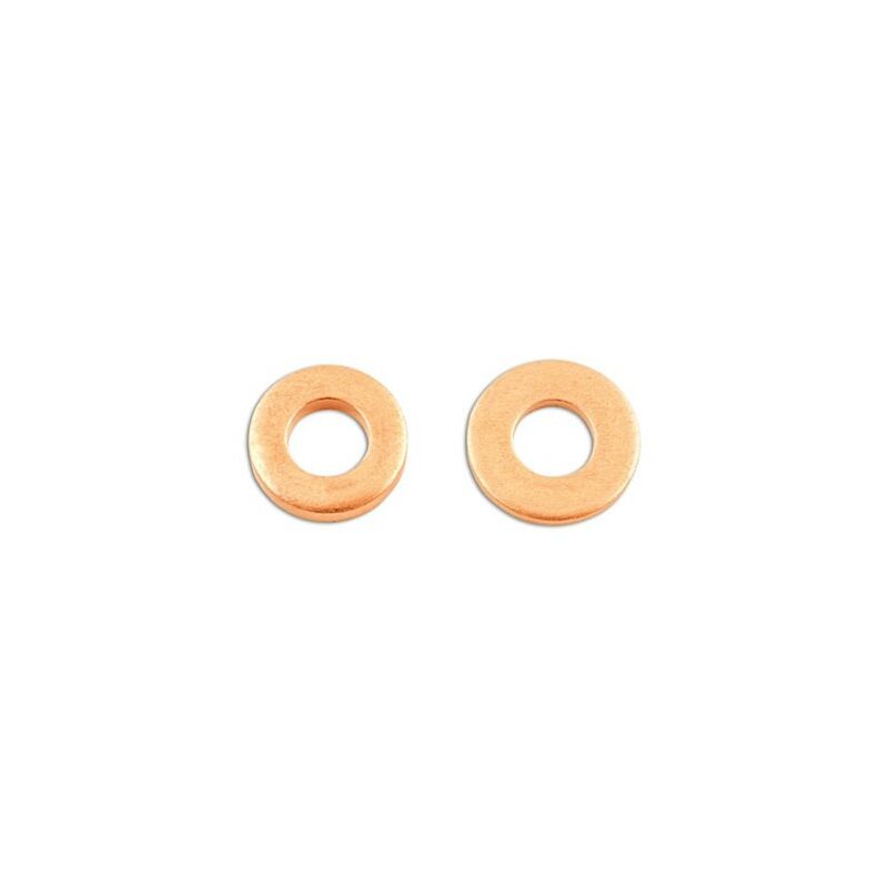 Copper Washers - Injection - 15.0mm x 7.5mm x 1.5mm - Pack Of 50 - 31758 - Connect