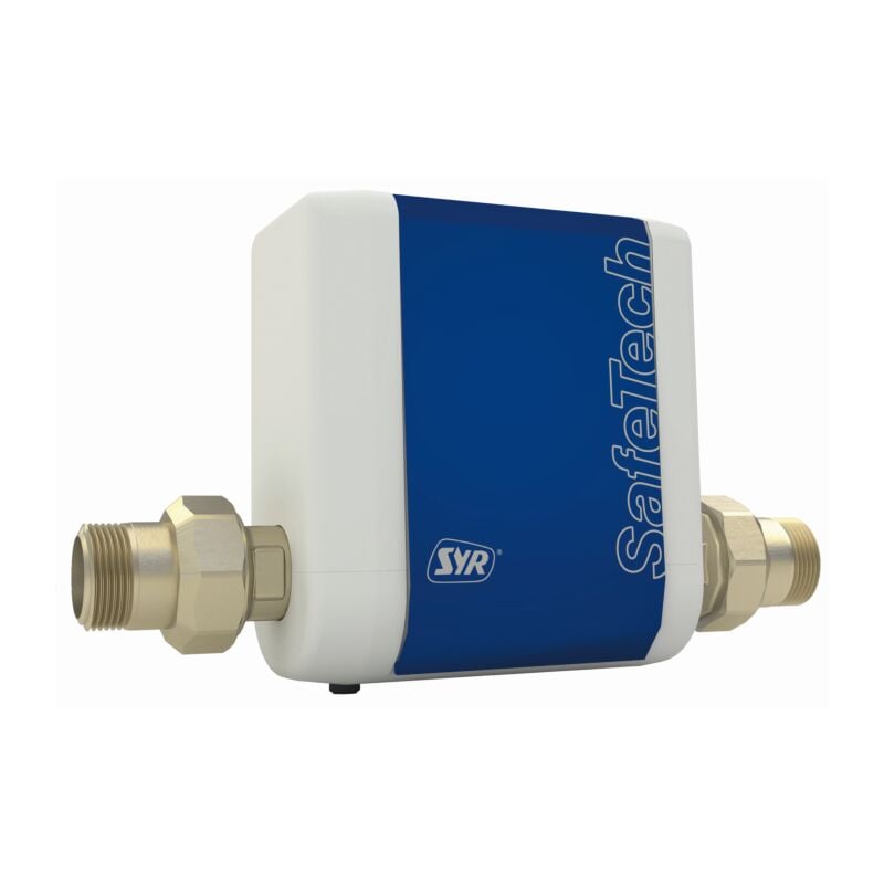 SYR - Connect fuites SafeTech match0 2422.25.000 dn 25, compatible Internet, avec fonction de mesure de la dureté
