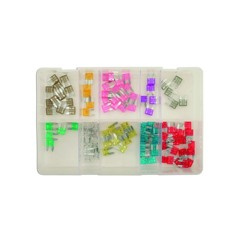 Fuses - Mini Blade - Assorted - Box Qty 100 - 31857 - Connect