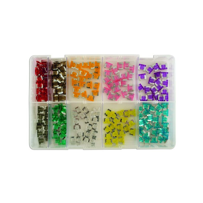 CONNECT Fuses - Mini Blade - Assorted - Box Qty 100 - 31858