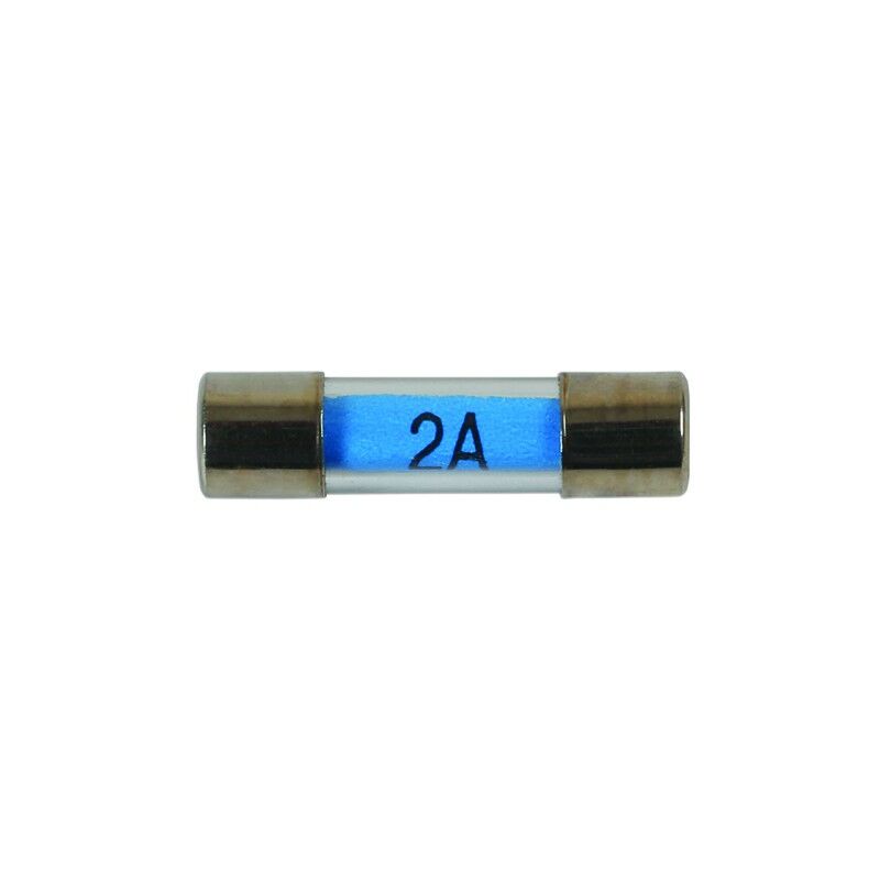 CONNECT Fuses - Mini Glass Type - 2A - Pack Of 100 - 30503