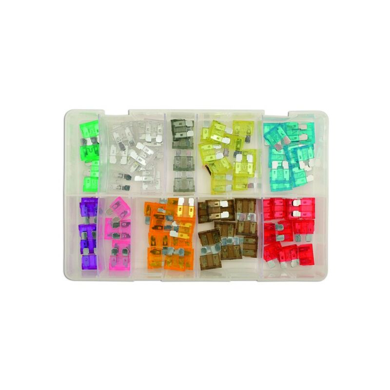 Fuses - Standard Blade - Assorted - Box Qty 80 - 31856 - Connect