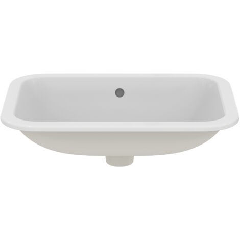 CONNECT lavabo incasso rettangolare 580x410x175mm bianco
