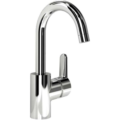 CONNECT Mezclador de lavabo azul sin vaciador, caño alto cromado IDEAL STANDARD