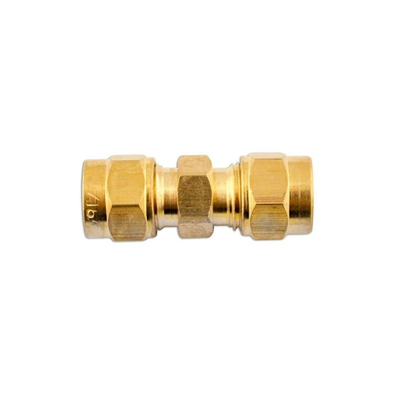 Pipe or - Straight Brass - 3/8in. - Pack Of 10 - 31181 - Connect