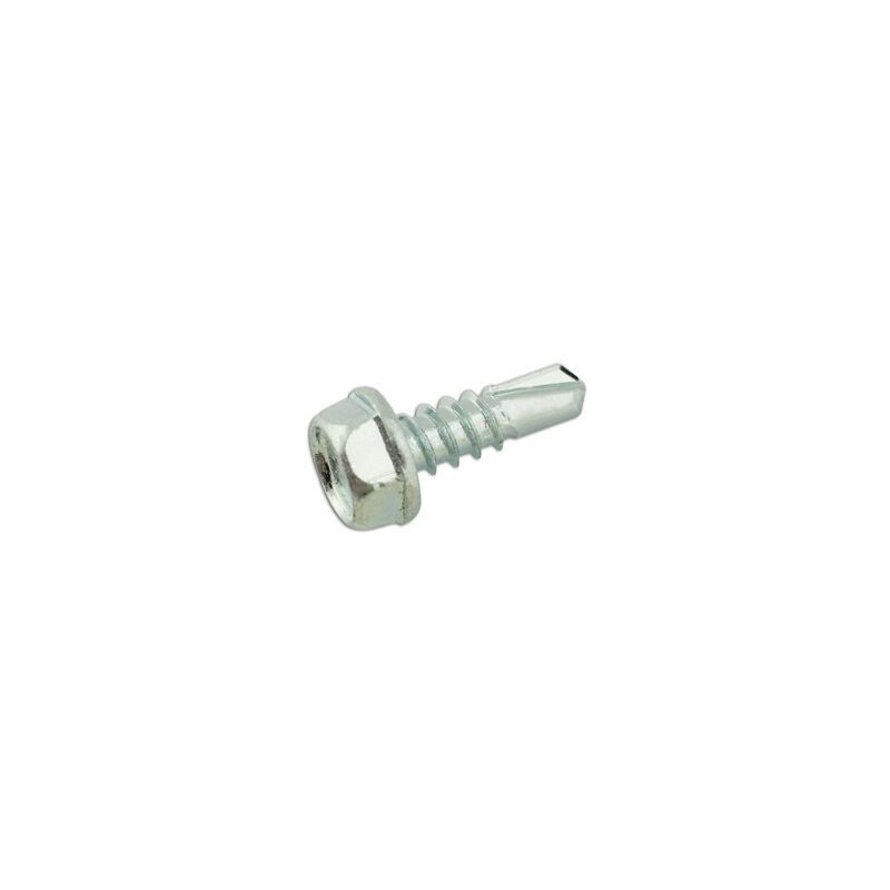 Self Drilling Screw Hex Head - No.8 x 1/2in. - Pack of 100 - 31500 - Connect