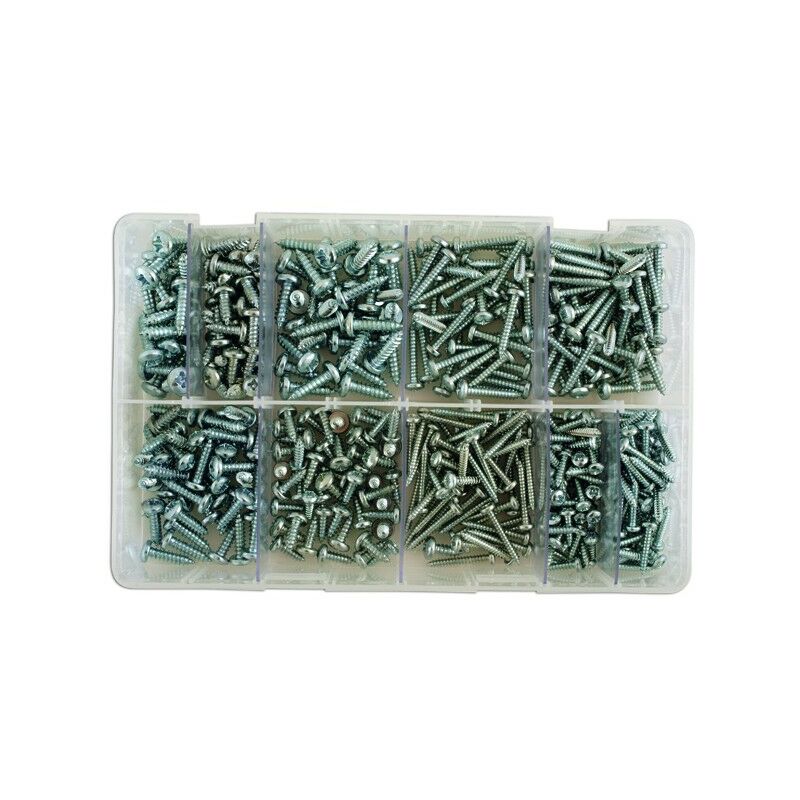 Self Tapping Pan Pozi Screws - Assorted - Box Qty 330 - 35001 - Connect