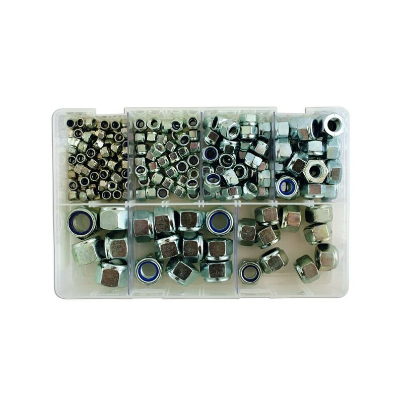 Steel Nyloc Nuts - MM - Assorted - Box Qty 220 - 31861 - Connect