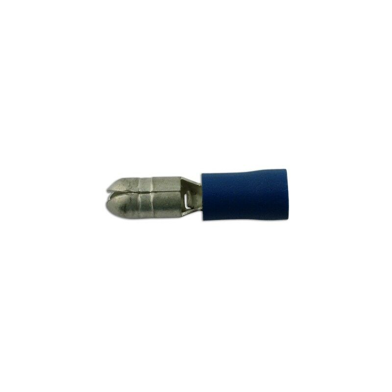 Connect - Wiring ors - Blue - Male Bullet - 5mm - Pack Of 100 - 30177