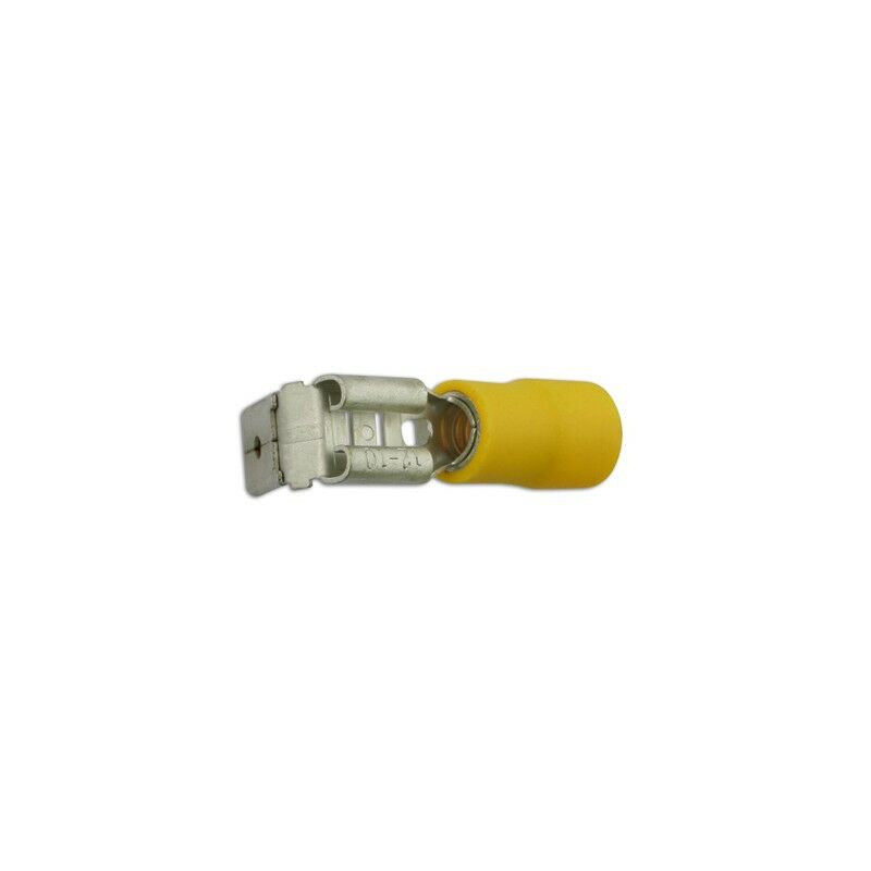 Wiring ors - Yellow - Piggy-Back - 6.3mm - Pack Of 100 - 30223 - Connect