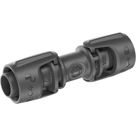 Gardena – Raccord de tuyau 1320320 – Diamètre 13 mm – 3 connecteurs – Compatible système Micro-Drip – Installation rapide avec clic audible - D398402