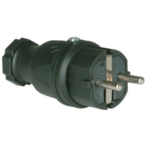 Connecteur 2p+IP44 caoutchouc 16A/230V