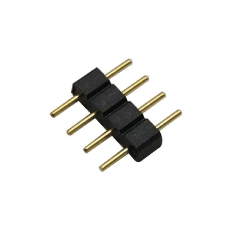Ledkia - Connecteur 4 pin Ruban led rgb 12/24V dc