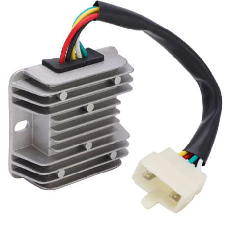 Connecteur 5 fils régulateur de tension moto pour quad et dirt bike 150cc/250cc plat tête mâle ATV 12V